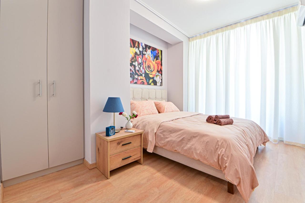 Beautiful New Apartment 5 Min From Piraeus Port Exterior foto